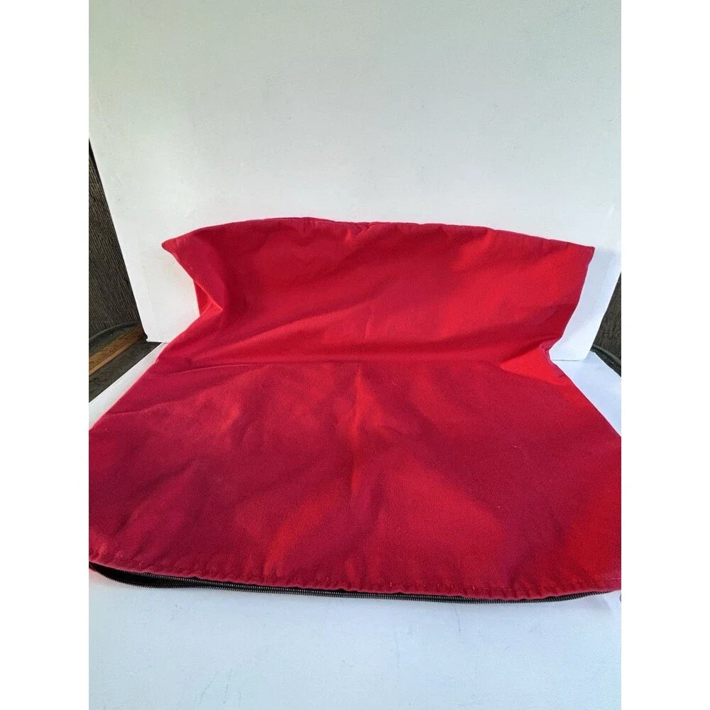 Lot Of 2 Ikea Lugnvik Red Pillow Cover Cushion Case 24x21” Discontinued
